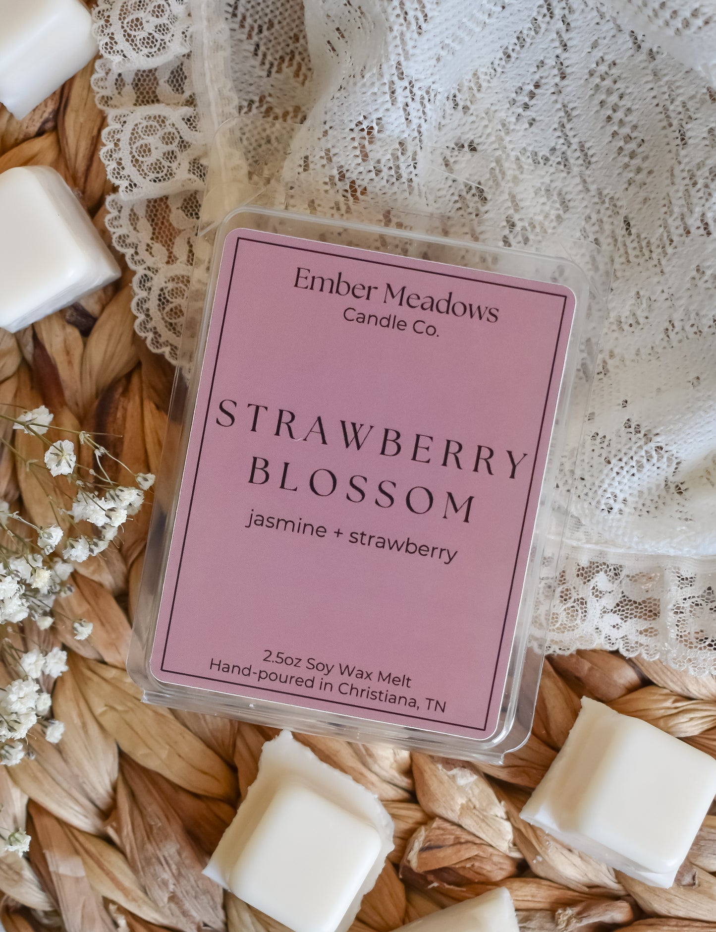 Strawberry Blossom Soy Wax Melt