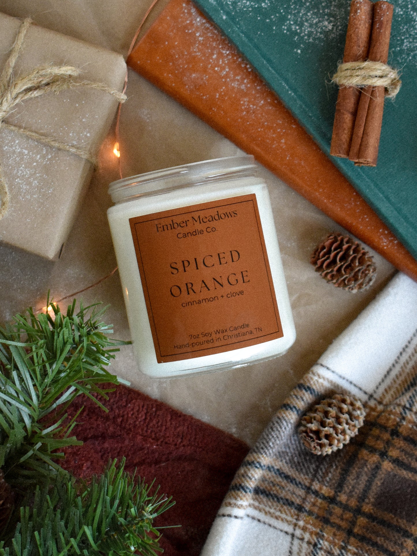 Spiced Orange 7oz Soy Candle