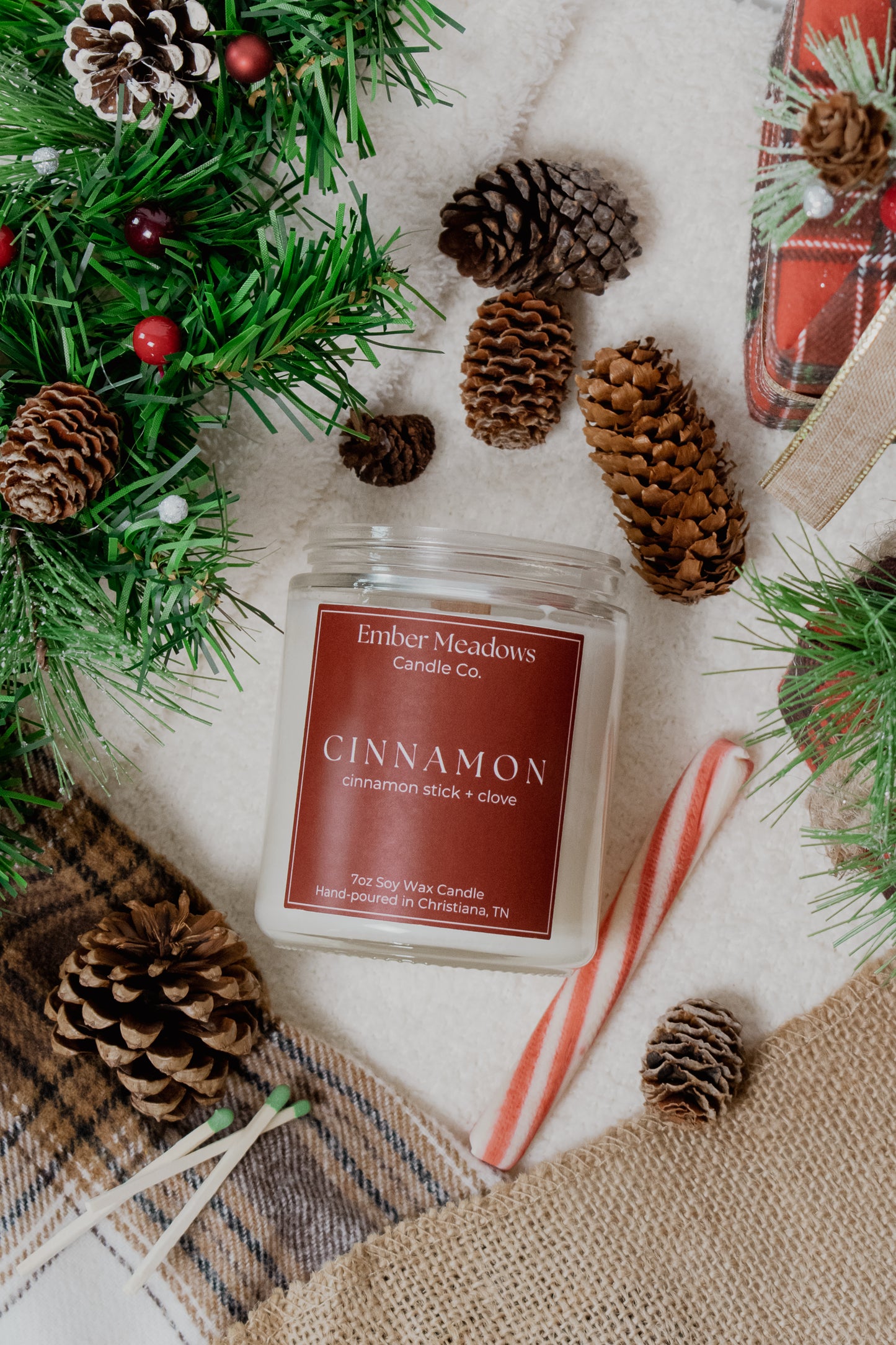 Cinnamon 7oz. Soy Candle