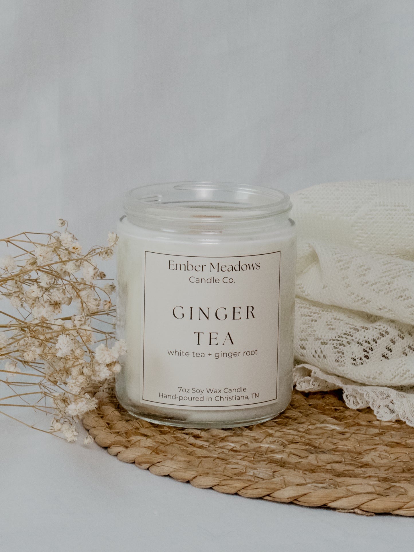 Ginger Tea 7oz. Soy Candle