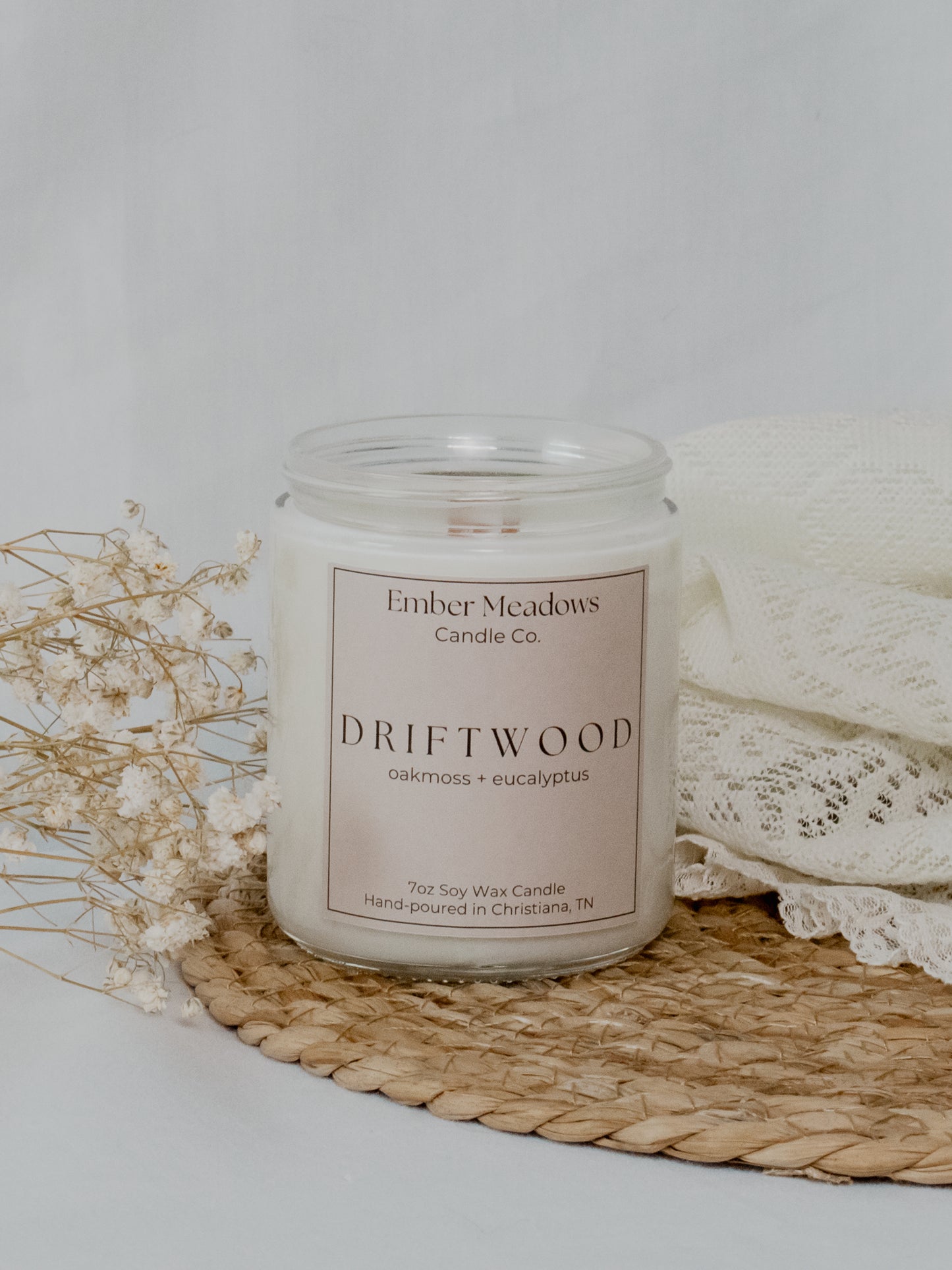 Driftwood 7oz. Soy Candle