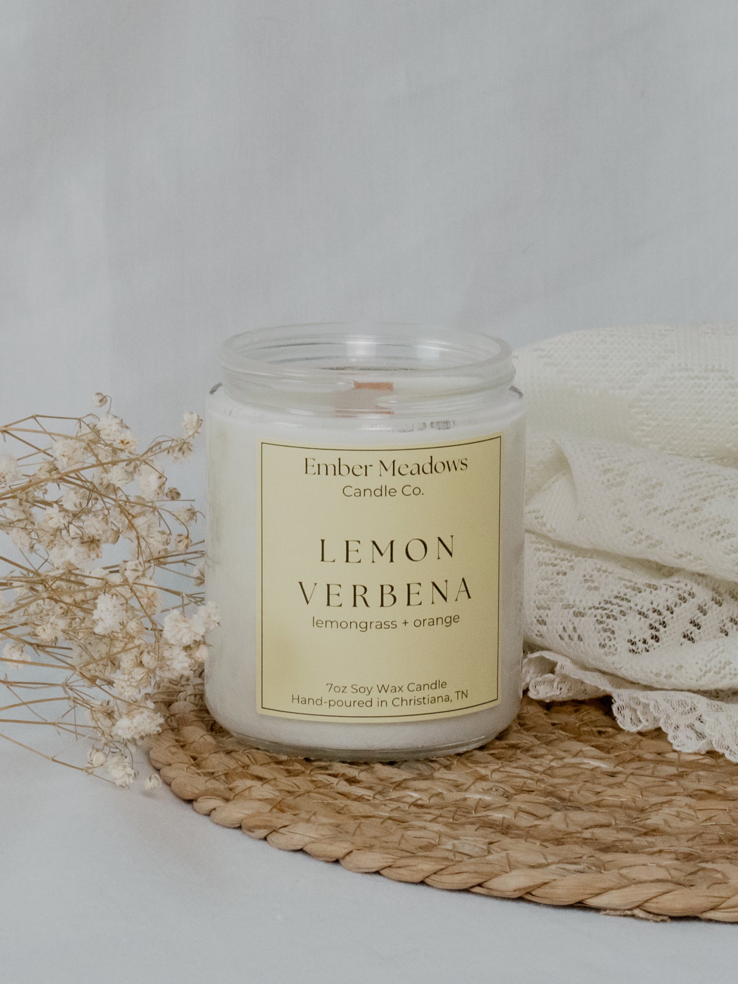 Lemon Verbena 7oz. Soy Candle