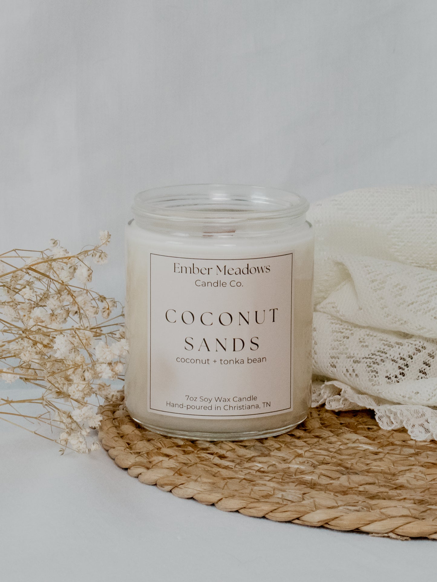 Coconut Sands 7oz. Soy Candle