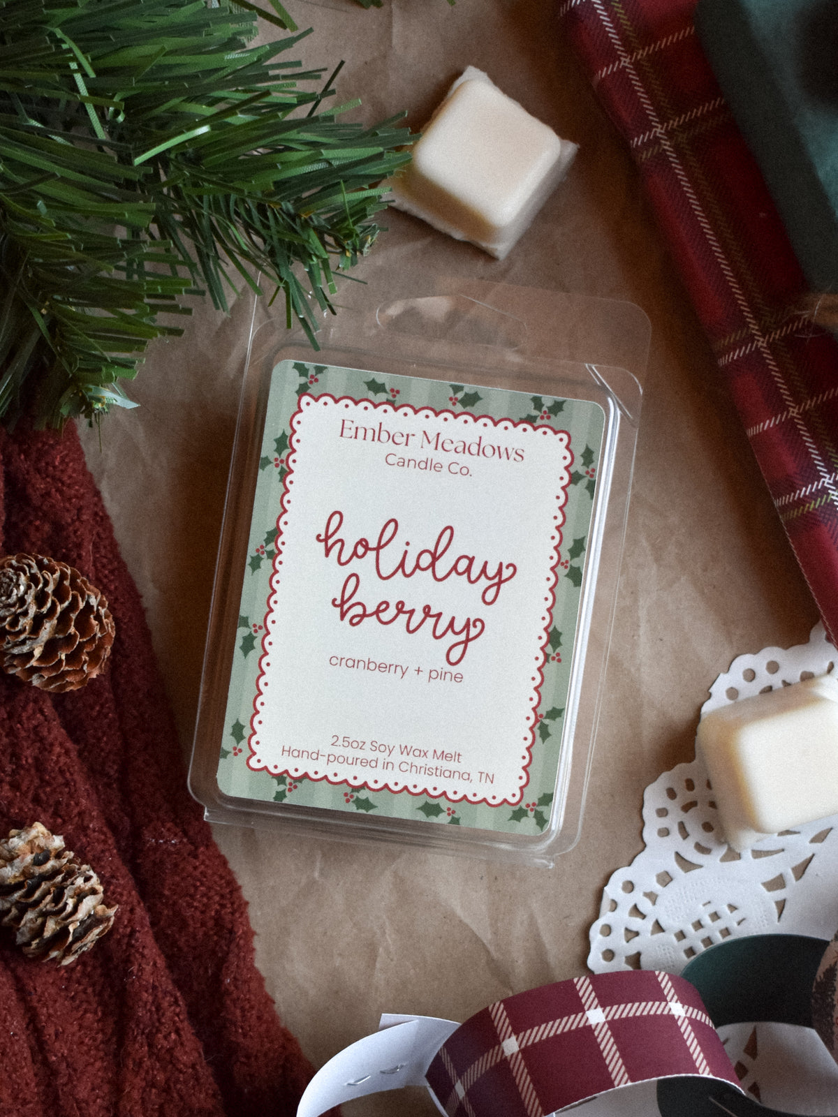 Holiday Berry Soy Wax Melt
