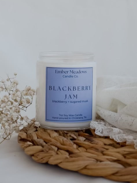 Blackberry Jam Soy Candle