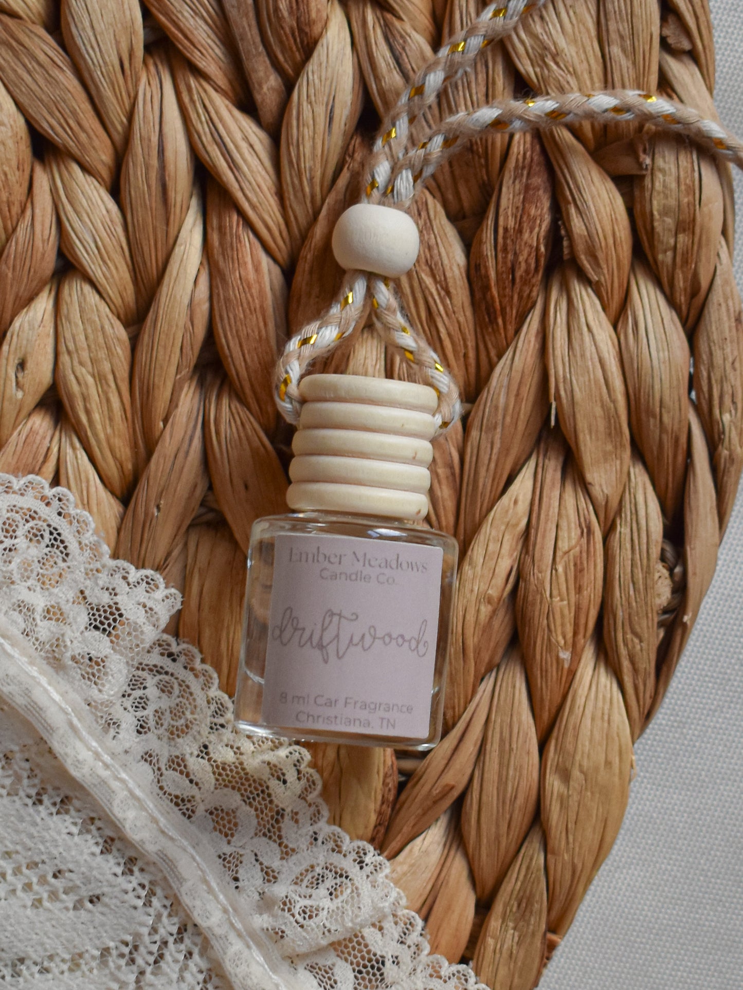 Driftwood 8ml Car Diffuser