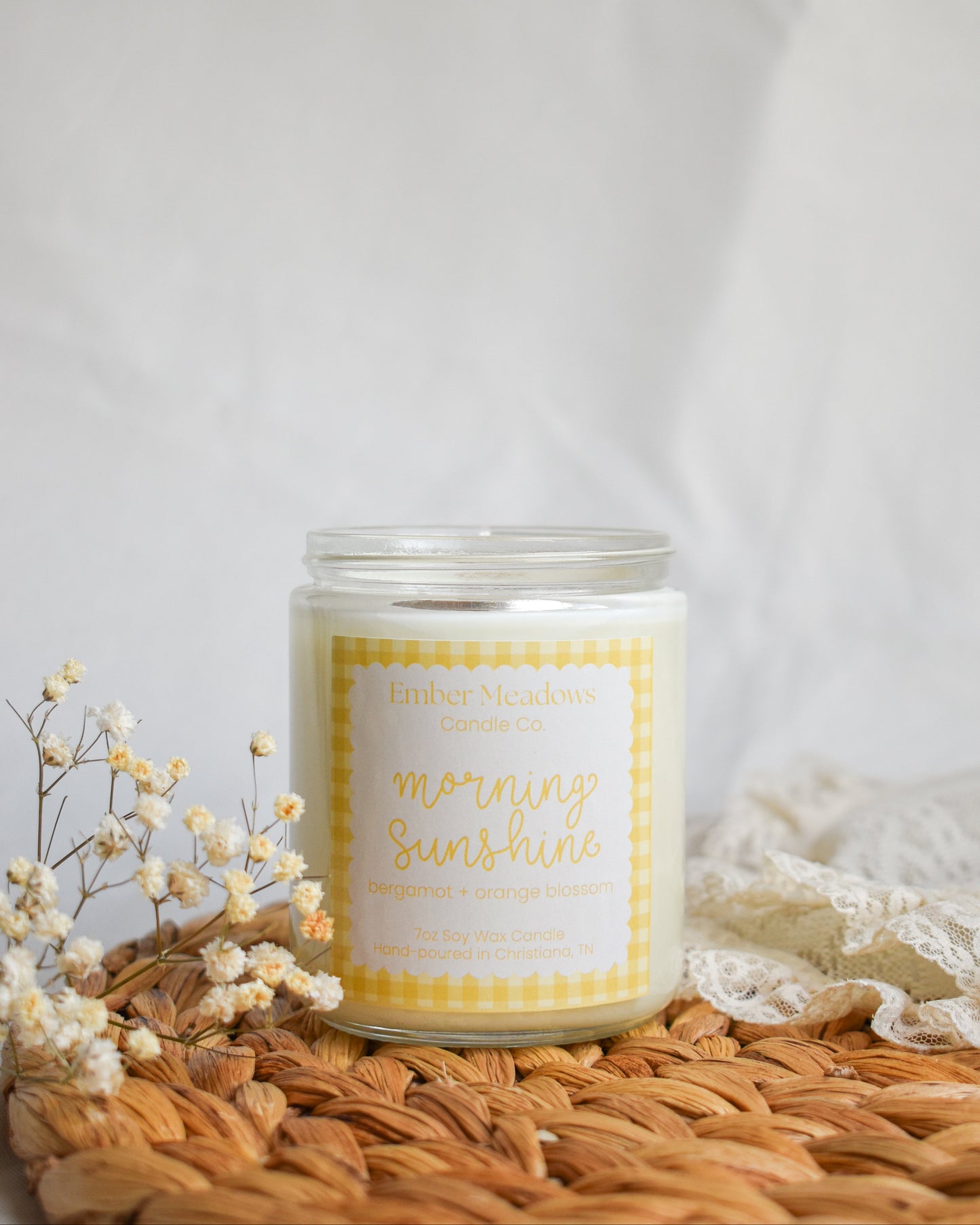 Morning Sunshine 7oz. Soy Wax Candle