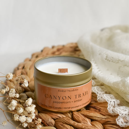 Canyon Trail 3.3oz Travel Tin Candle
