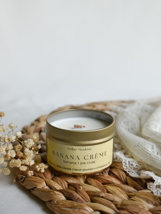 Banana Creme 3.3oz. Travel Tin