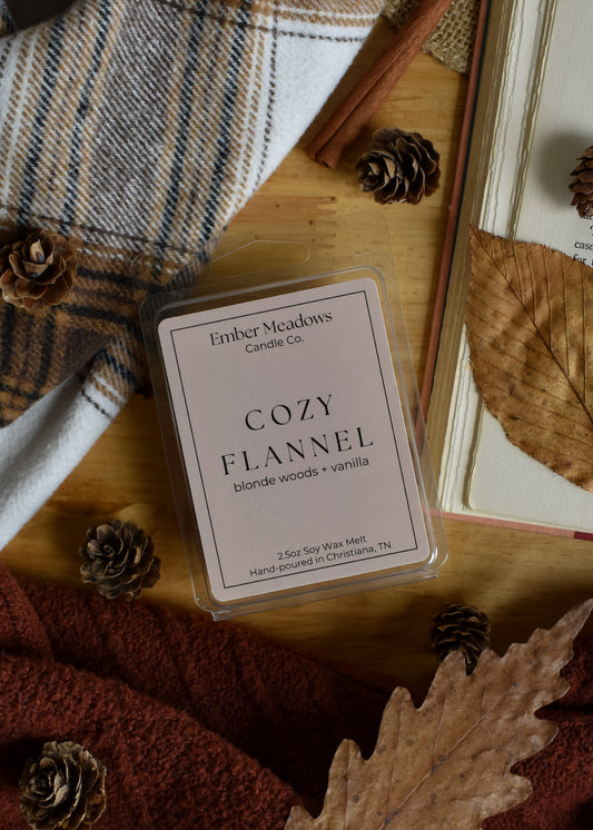 Cozy Flannel Soy Wax Melt
