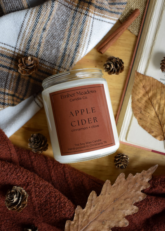 Apple Cider 7oz. Soy Candle