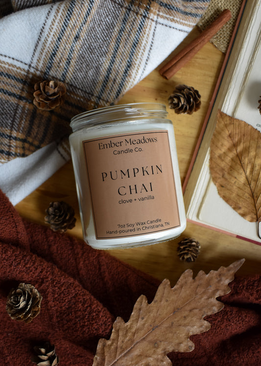 Pumpkin Chai 7oz. Soy Candle