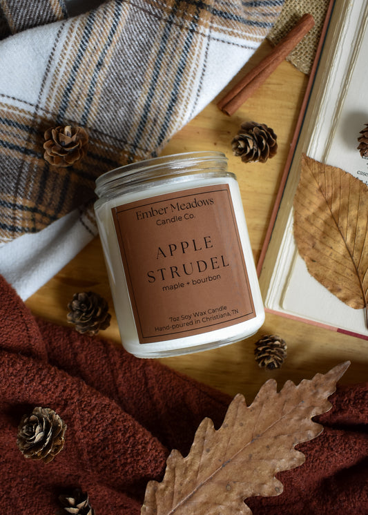 Apple Strudel 7oz Soy Candle