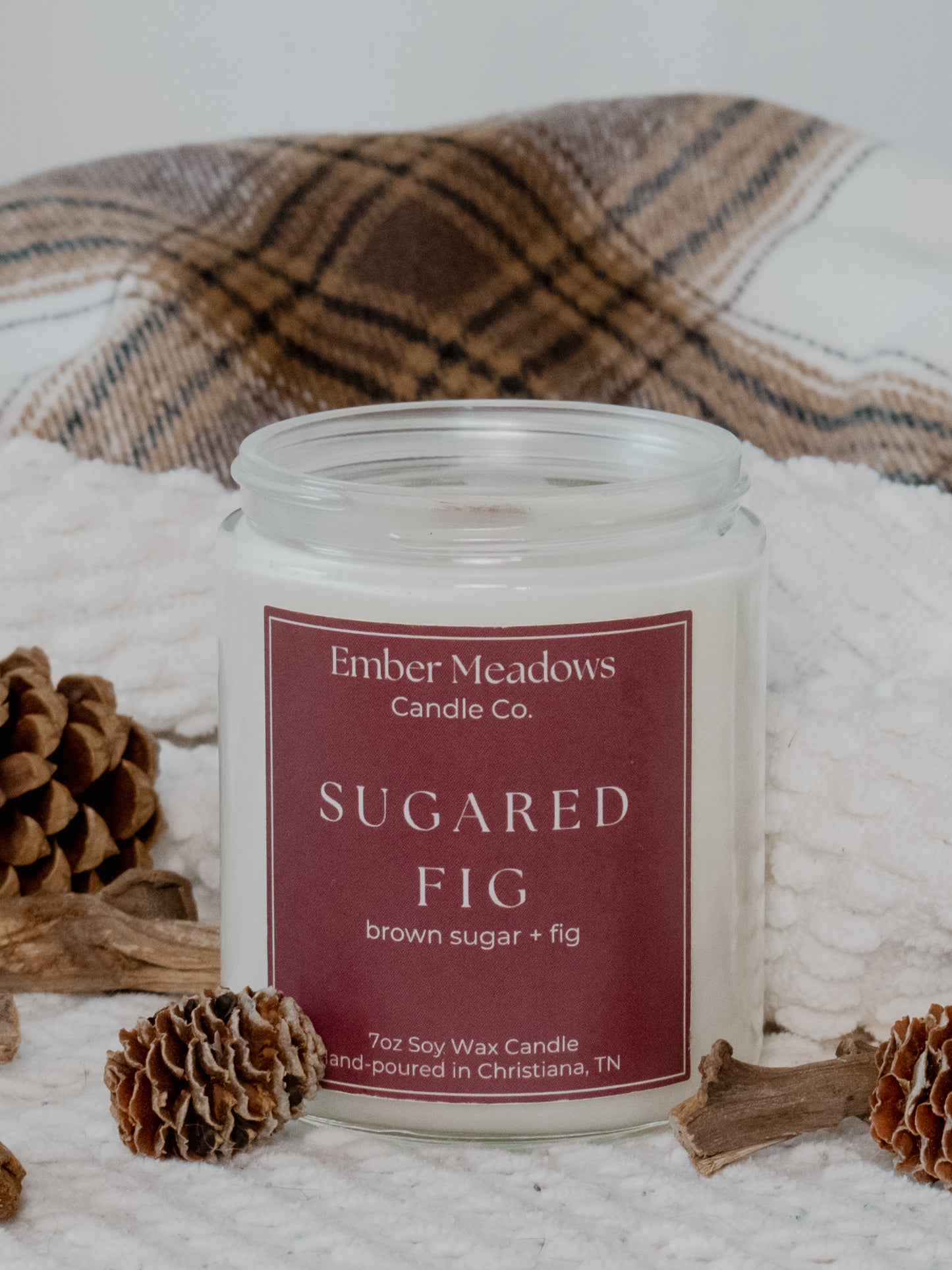 Sugared Fig Soy Candle