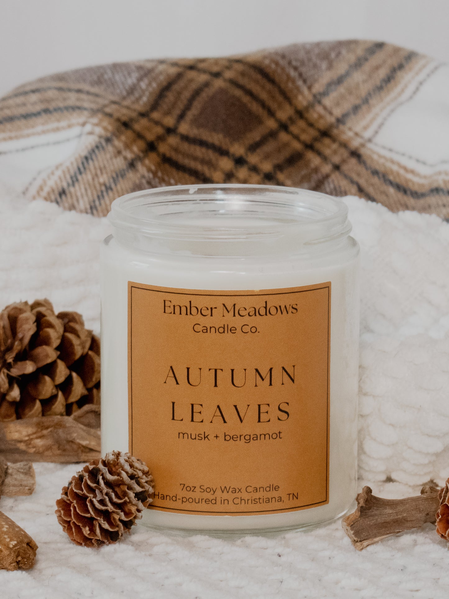 Autumn Leaves Soy Candle