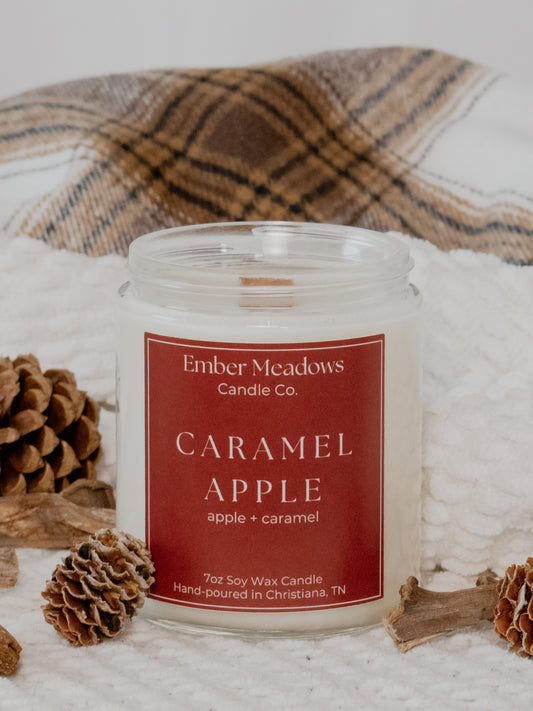 Caramel Apple Soy Candle