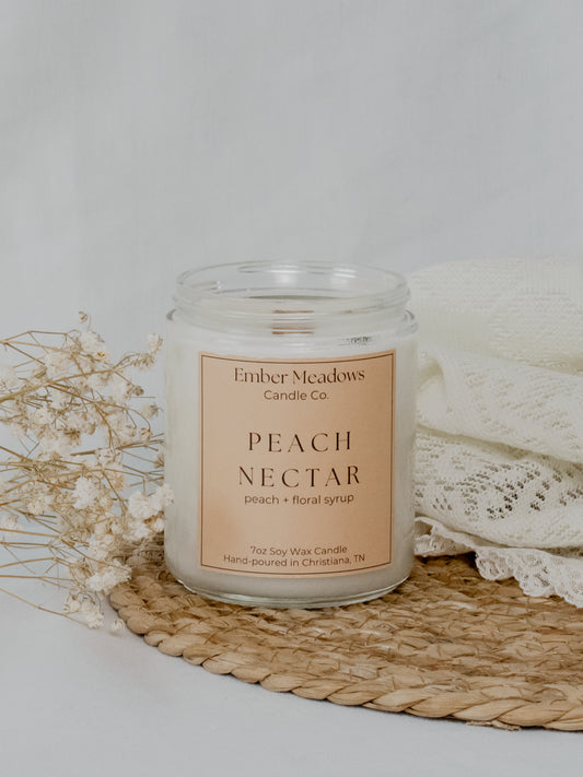 Peach Nectar Soy Candle