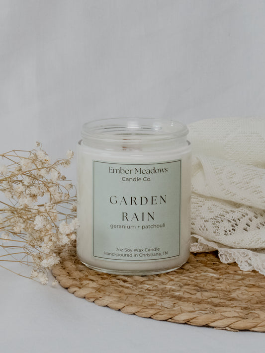 Garden Rain Soy Candle