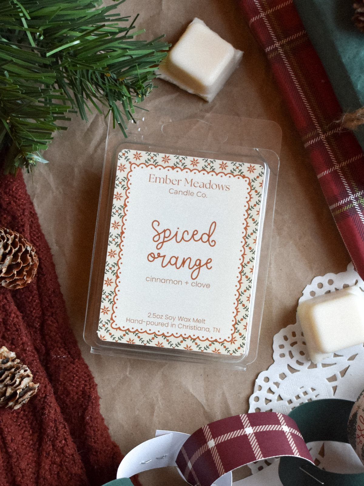 Spiced Orange Soy Wax Melt