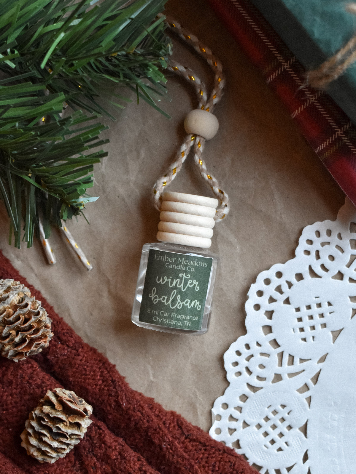 Winter Balsam Car Diffuser